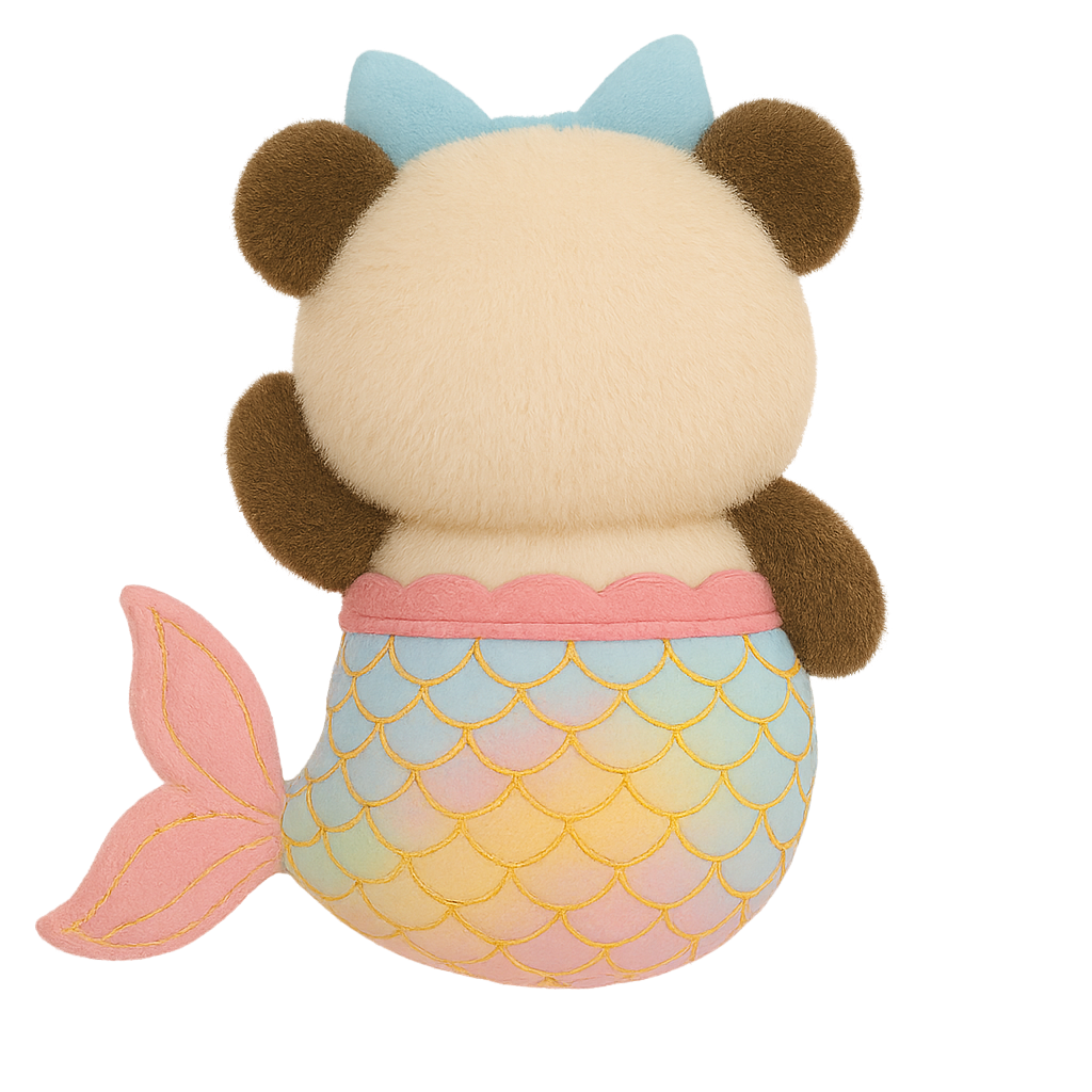 Mermoo Panda Plush